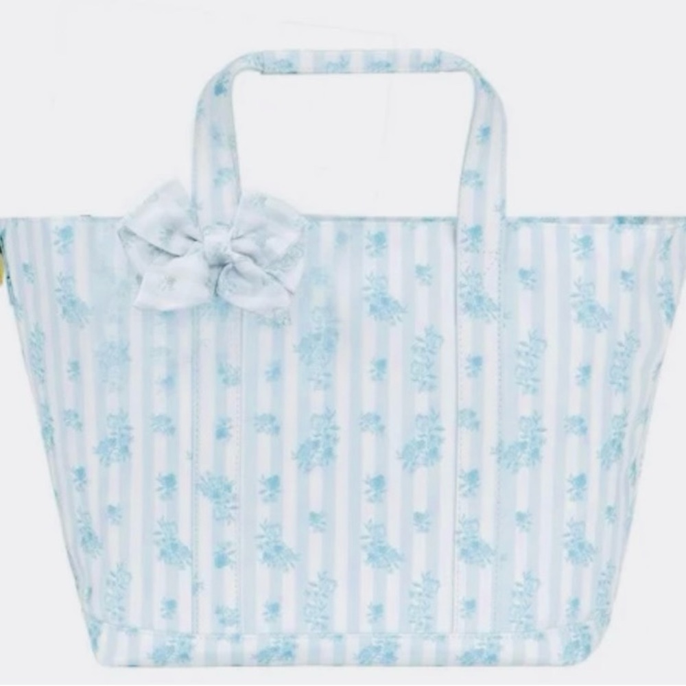 NWT Stoney Clover Lane Fine China Mini Tote with Bow - Limited Edition